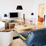 Möblierte, helle Wohnung mit Ausblick über Berlin Mitte